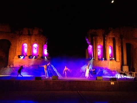 event show Taormina teatro greco